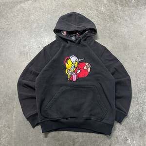 Rawyalty Men Rawballer Chenille Heart Hoodie Black